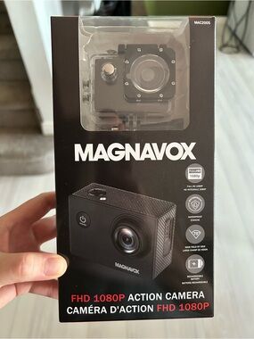 Magnavox Black FHD 1080P Action Camera